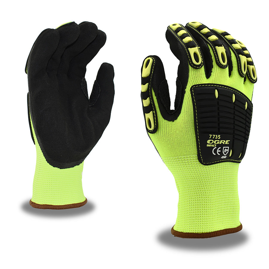 Cordova Safety 7735XXXL Impact, OGRE® Impact, Sandy Nitrile