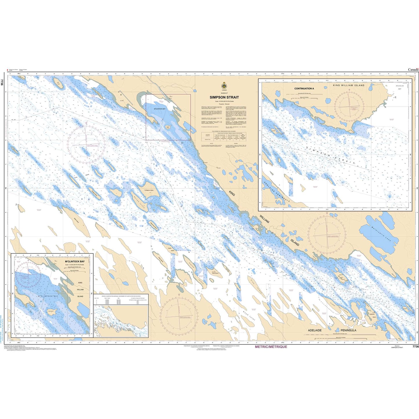 Paradise Clay CAN7736 CHS Chart Simpson Strait