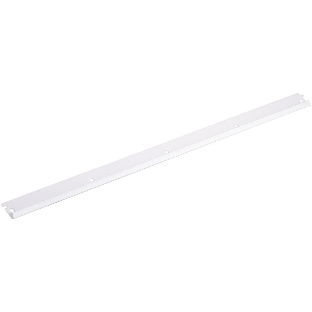 Triton Products 1700-WHT 33" L x 1-3/4" H Top Track Wall Frame - White