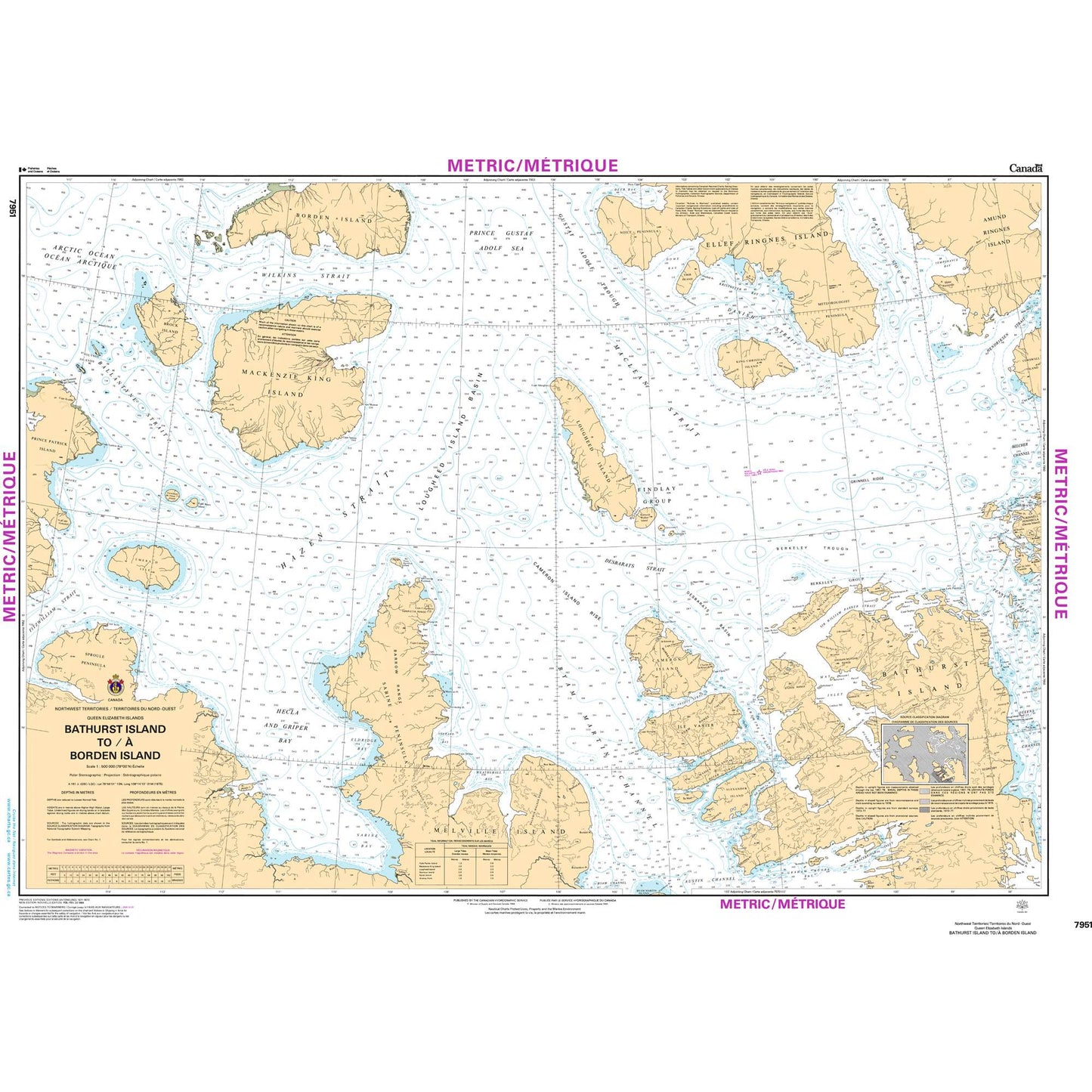 Paradise Clay CAN7951 CHS Bathurst Island to/ Borden Island