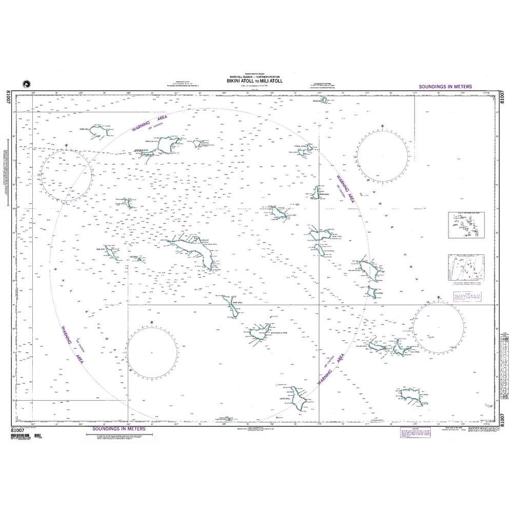 Paradise Clay NGA_81007 NGA Chart Marshall Is Northern Portion