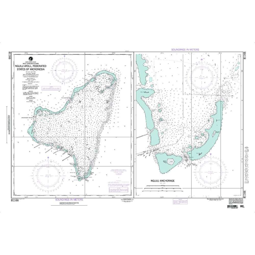 Paradise Clay NGA_81166 NGA Chart Ngulu Atoll Federated States of Micronesia