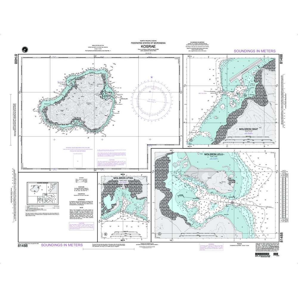 Paradise Clay NGA_81488 NGA Chart Kosrae