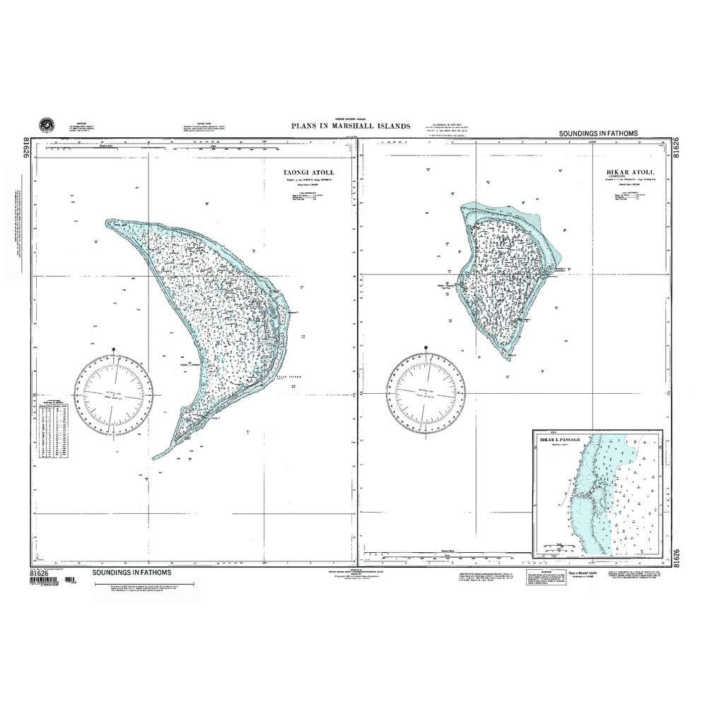 Paradise Clay NGA_81626 NGA Chart Taongi Atoll Marshall Islands