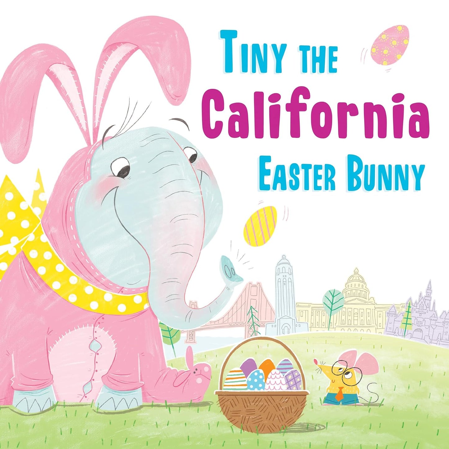 Paradise Clay SBI015 Tiny The California Easter Bunny - Book