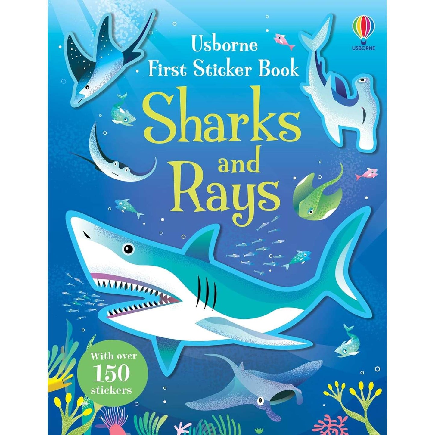 Paradise Clay HRW194 First Sticker Book Sharks and Rays - Book