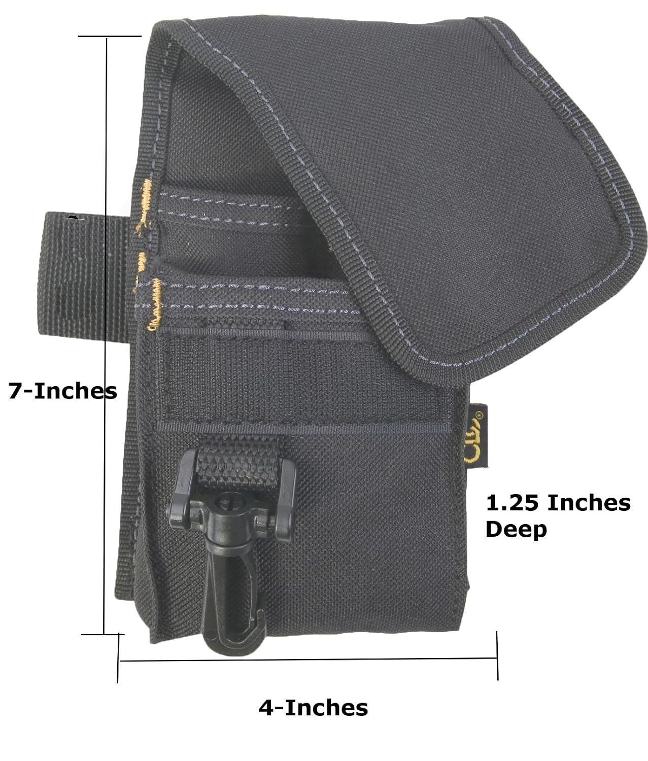 CLC CUSTOM LEATHER CRAFT 1104 4 Pocket Multi-Purpose Tool Holder