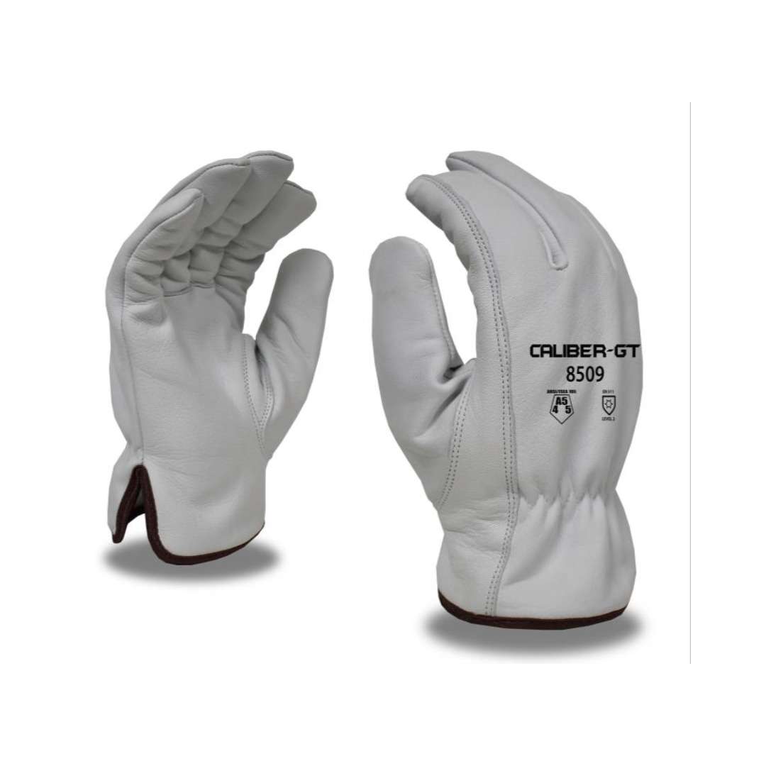 Cordova Safety 8509S CALIBER-GT™ GRAIN GOATSKIN DRIVER, HPPE/STEEL FABRIC + THINSULATE™LINED, KEYSTONE THUMB,