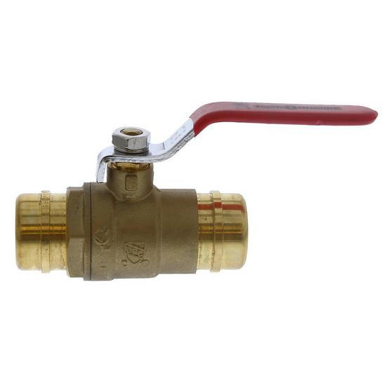 Jones Stephens B67252 1" Full Port Brass Ball Valve with CPVC Connection