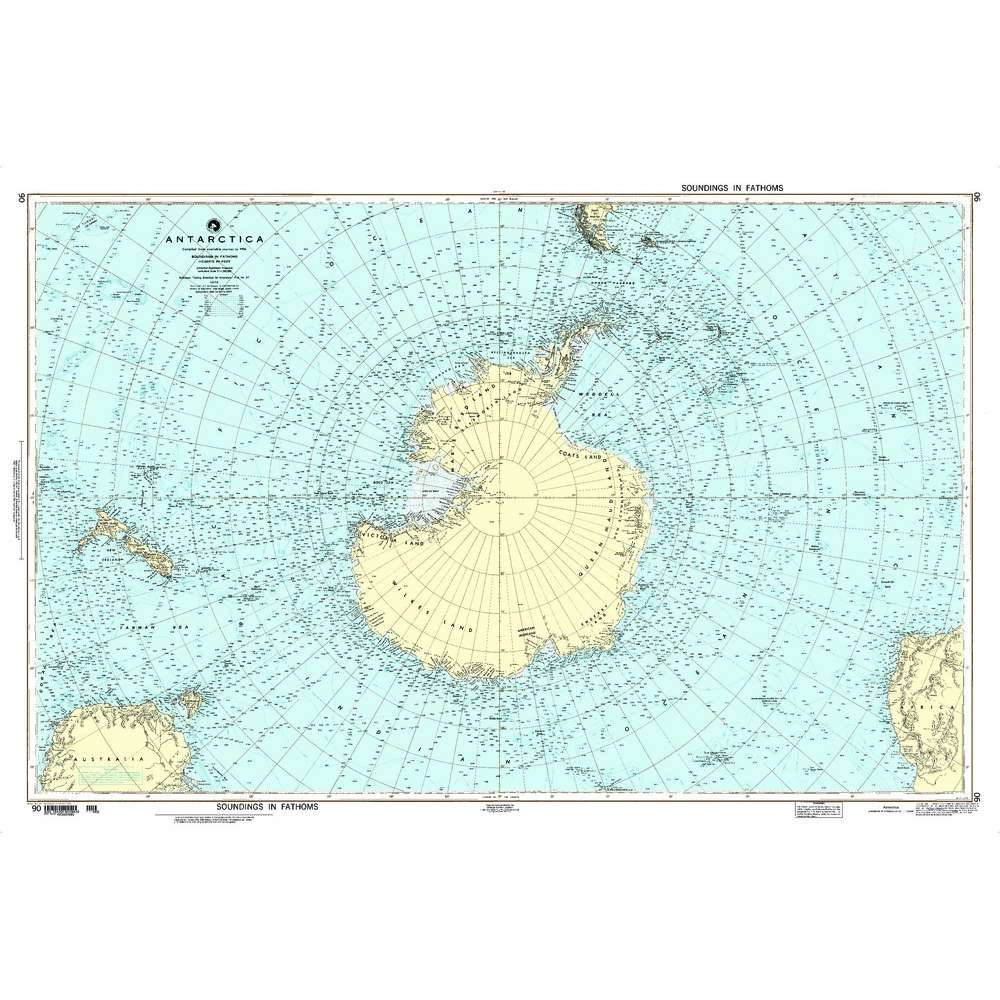 Paradise Clay NGA_90 NGA Chart Antarctica