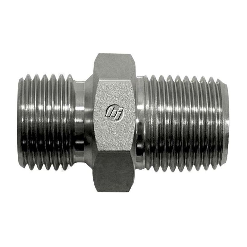 Brennan 9020-06-04-SS 06MBSPP-04MBSPT Straight Stnls