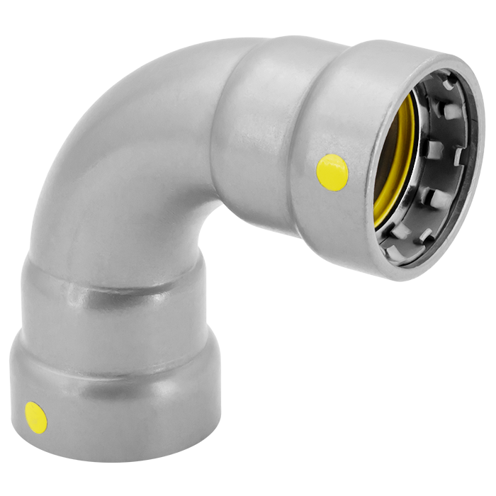 Legend Valves 441-006P 1-1/4" LegendPressCSG Carbon Steel Gas 90° Elbow