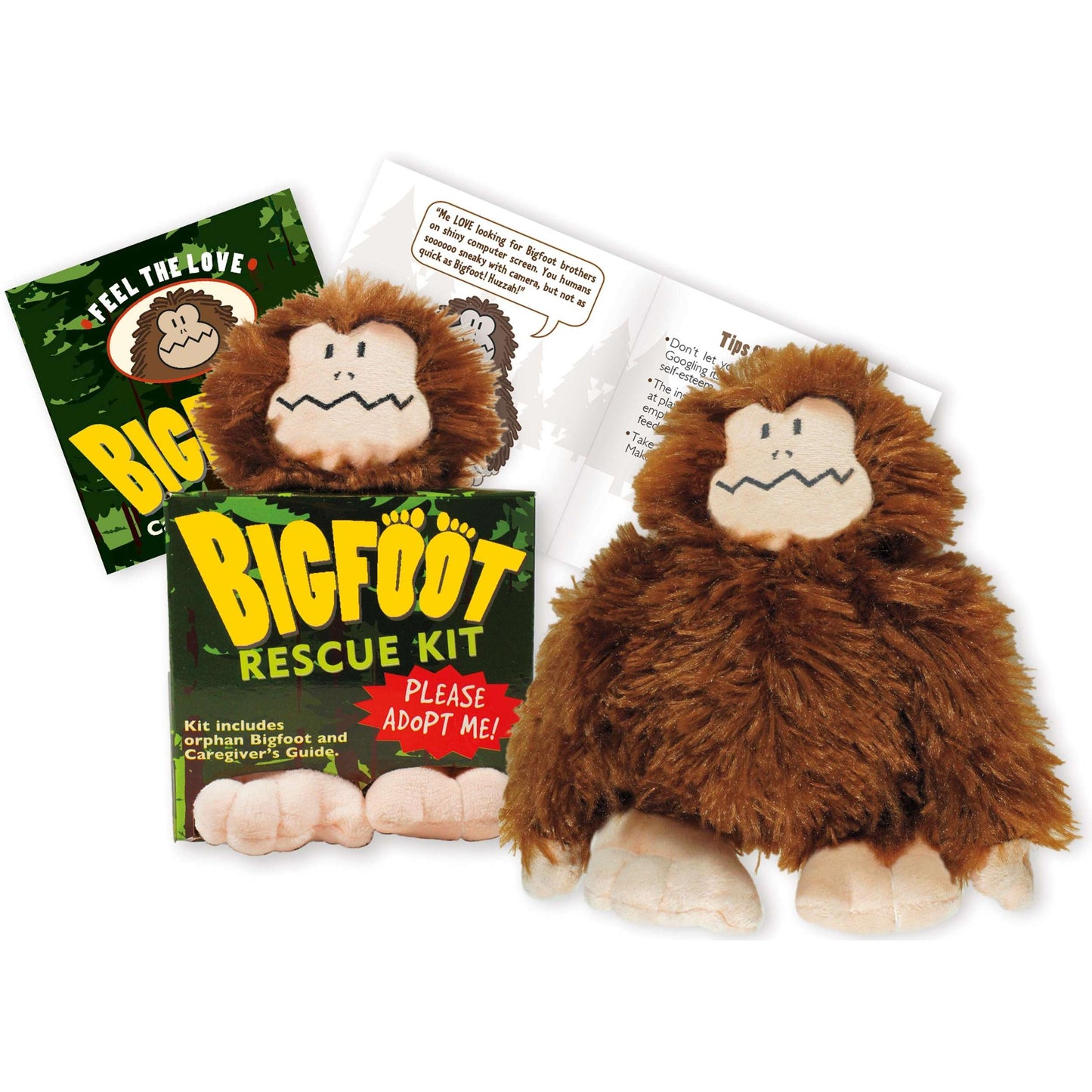 Paradise Clay PPP001 BIGFOOT RESCUE KIT - Plush