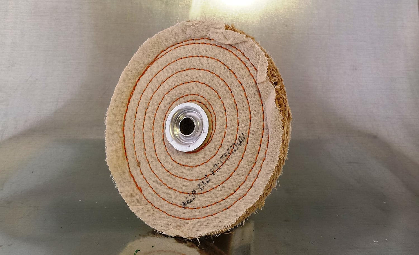 Dico 7000031 Divine Brothers Co 1/2" Thick Sisal Buffing Wheel, 10" Diameter
