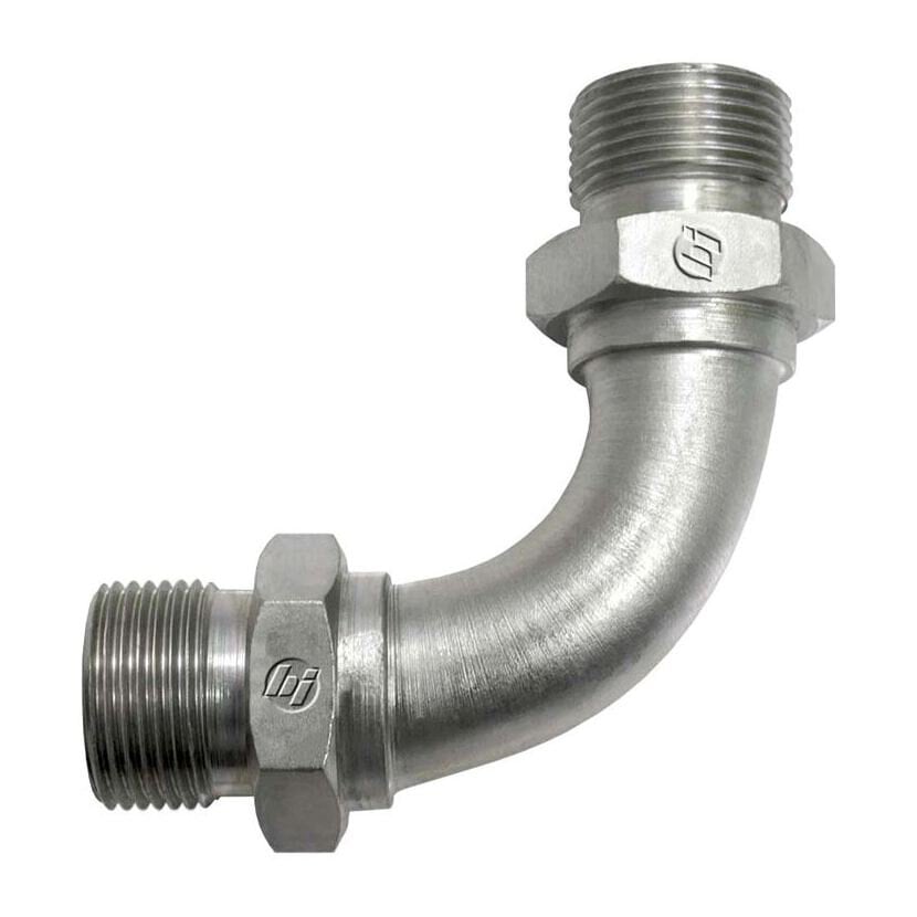 Brennan 9223-16-16 16MBSPP-16MBSPP Swept Bent Tube 90 Elbow