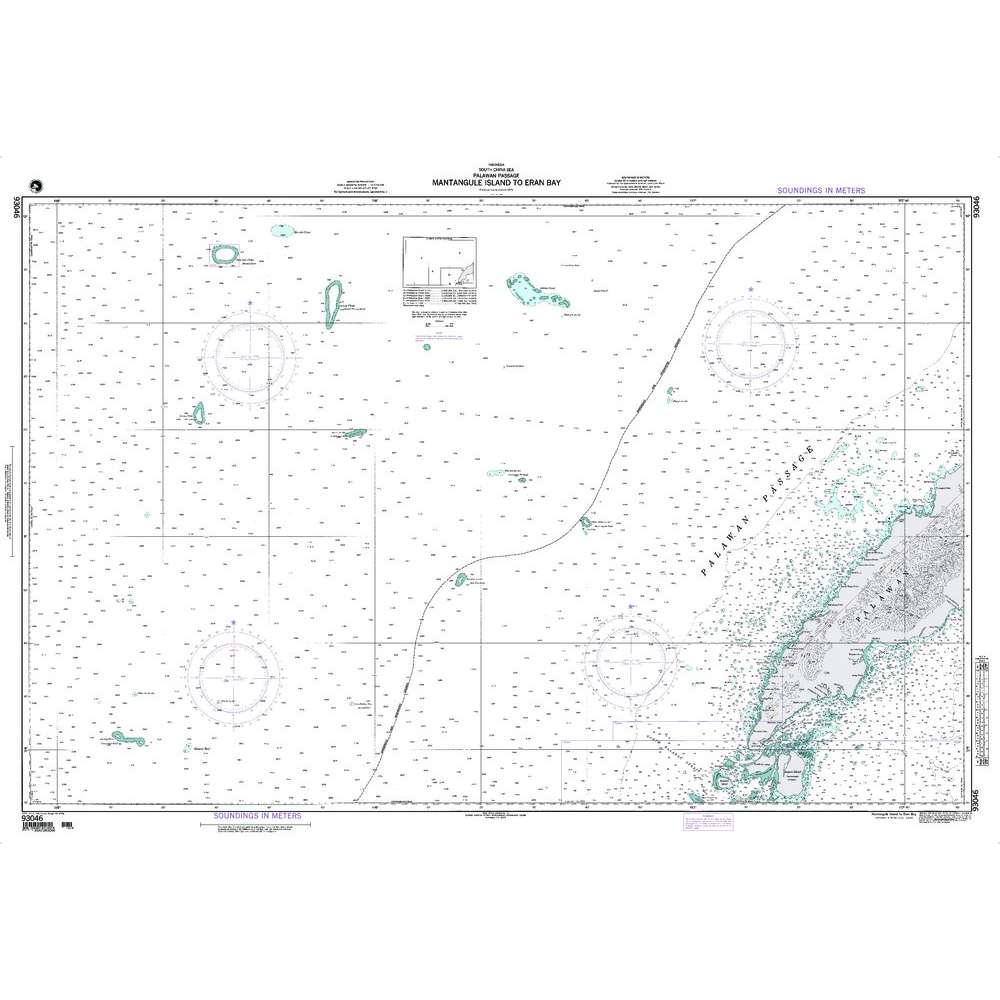 Paradise Clay NGA_93046 NGA Chart Mantangule Island to Eran Bay