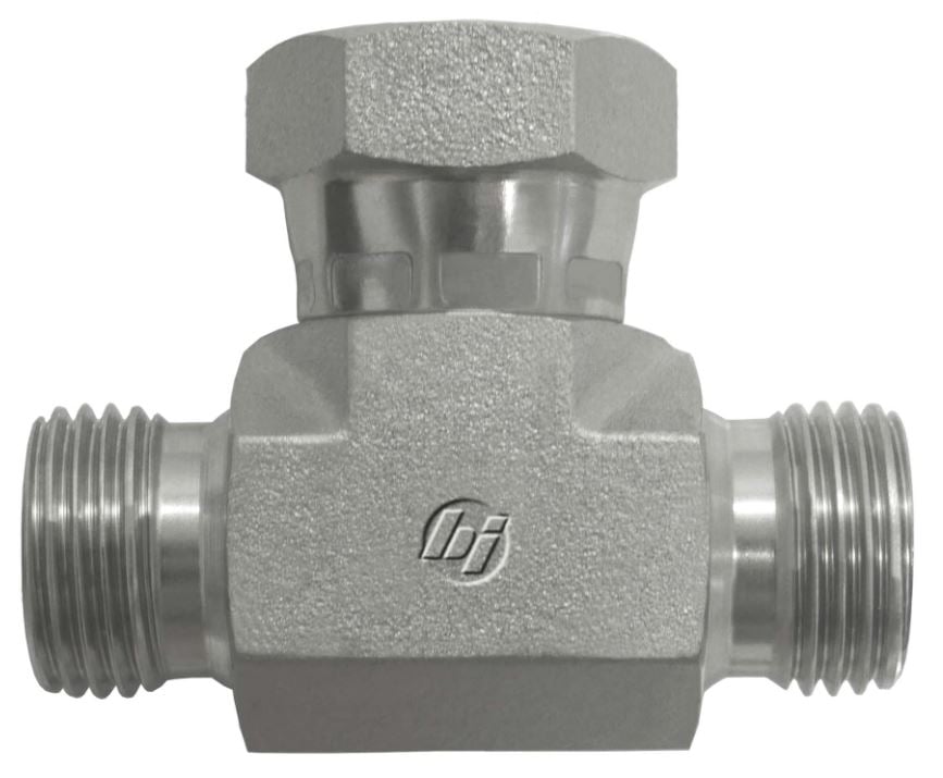 Brennan 9342-08-08-08-SS 08MBSPP-08MBSPP-08FBSPPS Swivel Branch T Ss