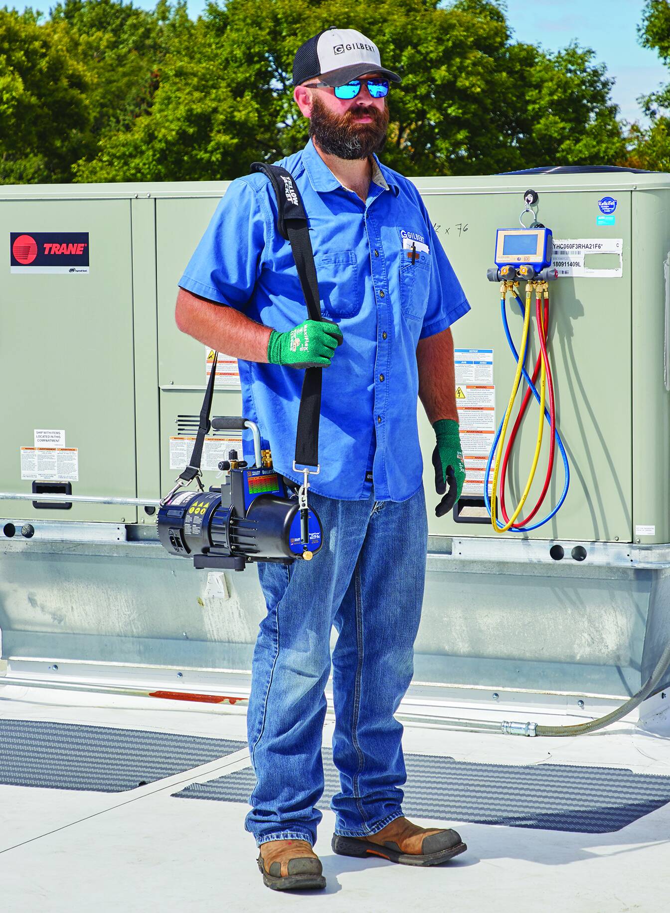 Yellow Jacket 93870 BULLET®DC Vacuum Pump 7.0 CFM