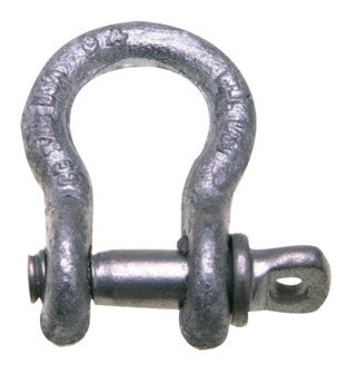 CAMPBELL® 5410605 419 3/8" 1T Anchor Shackle W/Screw Pin Carbon