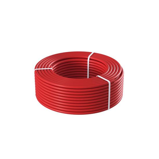 Jones Stephens F76804 1" x 300' Red PEX-A Pipe for Potable Water, Coil
