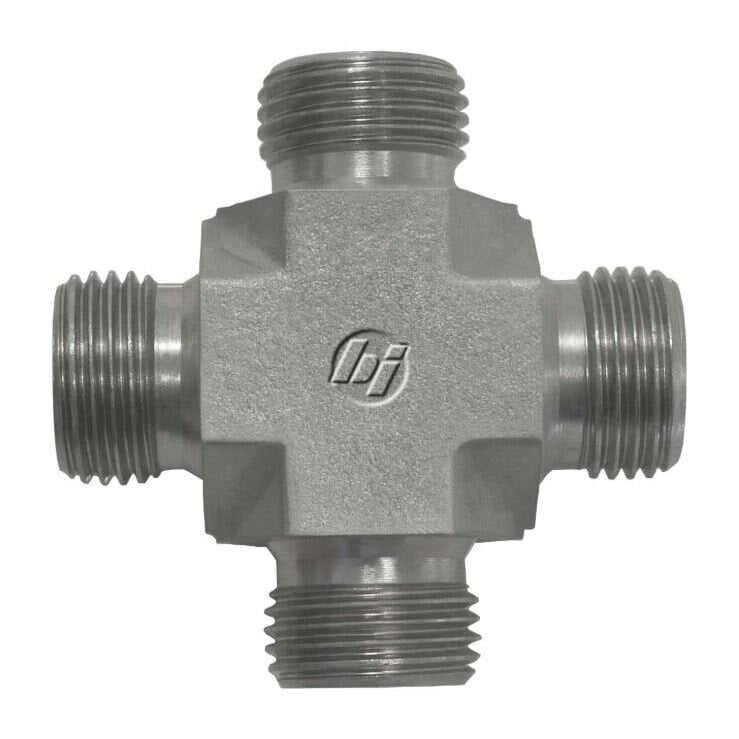 Brennan 9650-06-06-06-06-SS 06MBSPP-06MBSPP-06MBSPP-06MBSPP Cross Stnls