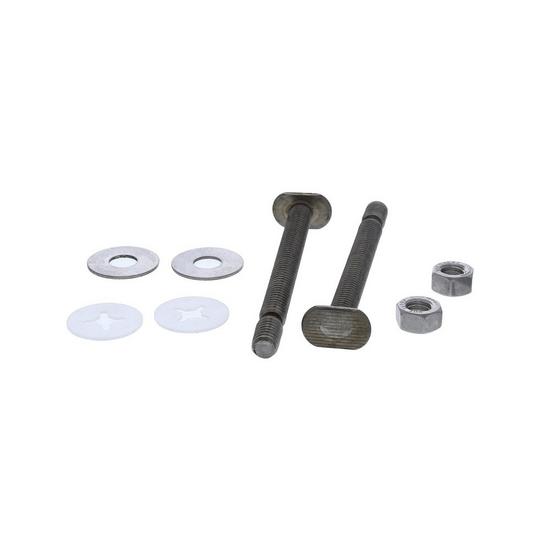 Jones Stephens C02424SS 5/16" x 3-1/2" Premium Snap-Off Style Stainless Steel Closet Bolts with Retainers