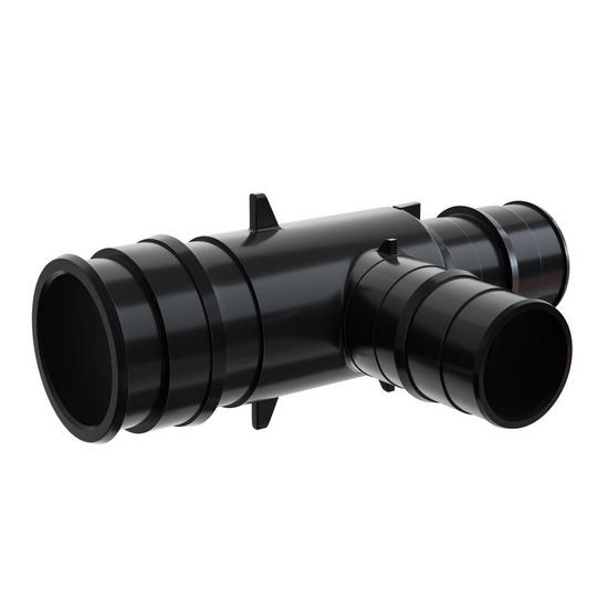 Jones Stephens F76063 2” x 1-1/2” x 1-1/2” F1960 Poly PEX Reducing Tee, Bag of 5