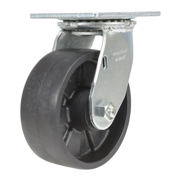 Vestil CST-VE-5X2GFN-S Glass Filled Nylon Swivel Caster 5 In. Diameter x 2 In. Width 1000 Lb. Capacity Black