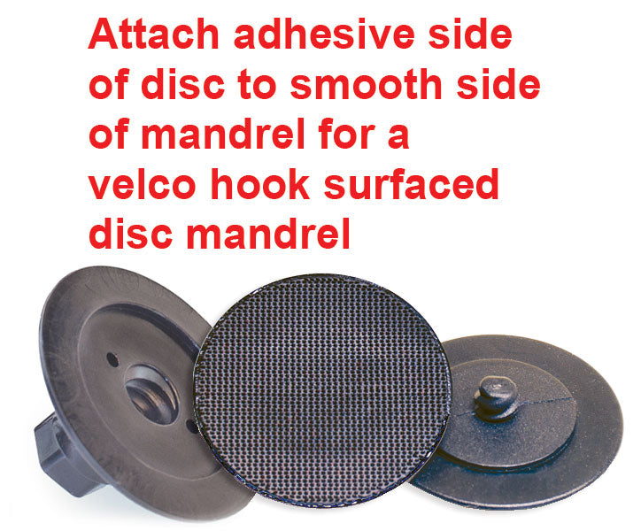 Foredom A-10040-5 2" Velco Hook Disc, Psa, 5-Pk
