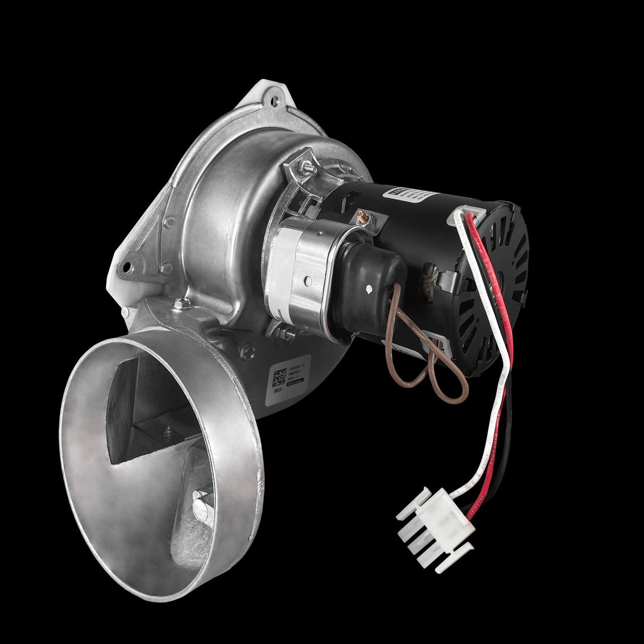 Fasco A253 Round Outlet Permanent Split Capacitor Draft Inducer Blower, 120 Volts, Flange: No