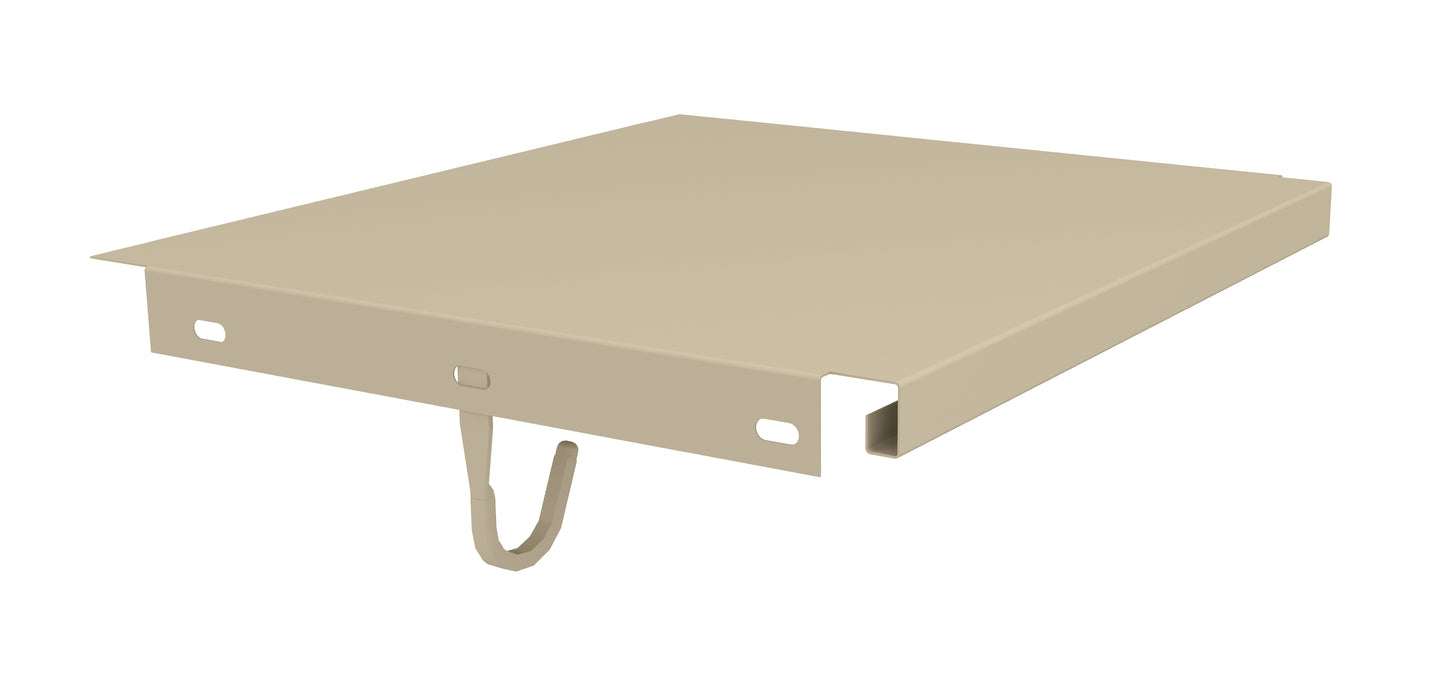 Tennsco ADALS-1212 12"x12" ADA Reduced Height Upper Shelf