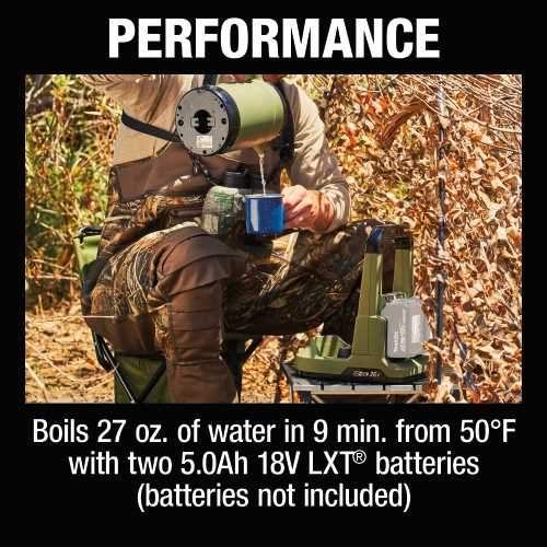 Makita ADTK01Z Outdoor Adventure, 36V (18V X2) LXT® Hot Water Kettle, Tool Only