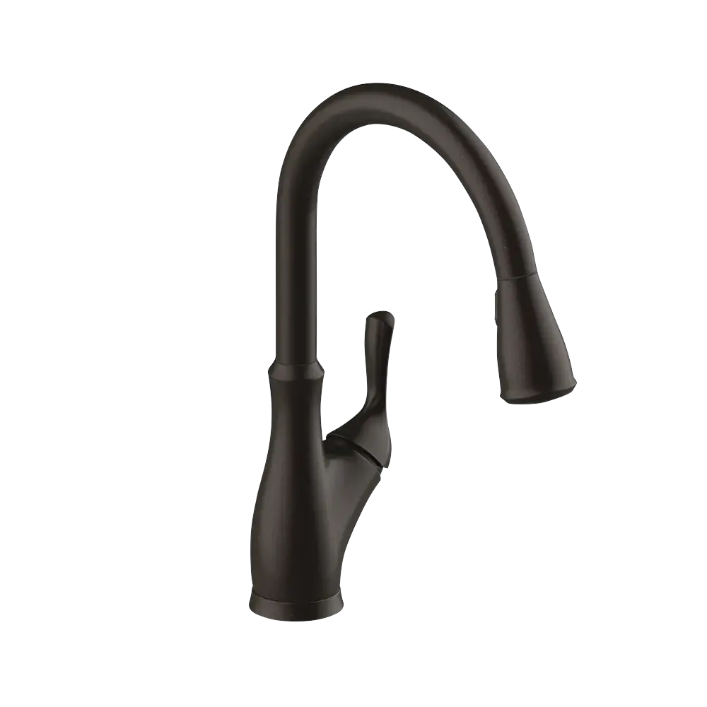Matco-Norca AN-151ORB Angelic Single Handle Pull-Down Kitchen Faucet, Oil Rubbed Bronzet