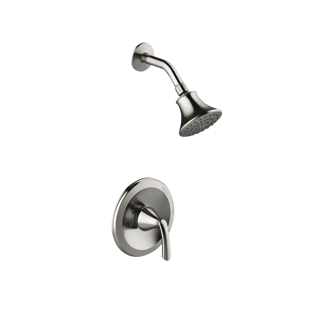 Matco-Norca AN-720BNJP Angelic Single Control Shower Trim Only, Job Pack, Brushed Nickel