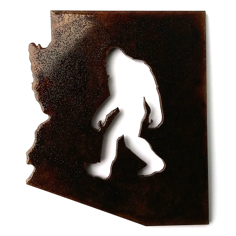 Paradise Clay PAR204 Arizona Bigfoot Magnet - Bigfoot Gift