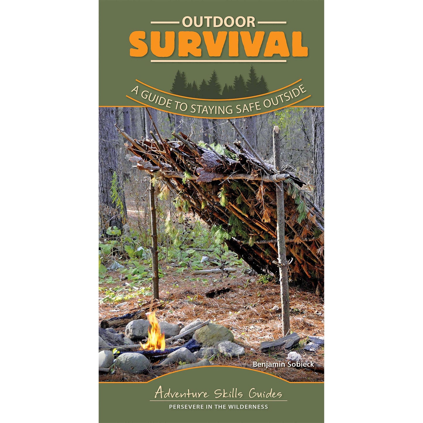 Paradise Clay AVK057 Adventure Skills Guides: Outdoor Survival: A Guide to Staying Safe Outside - Book