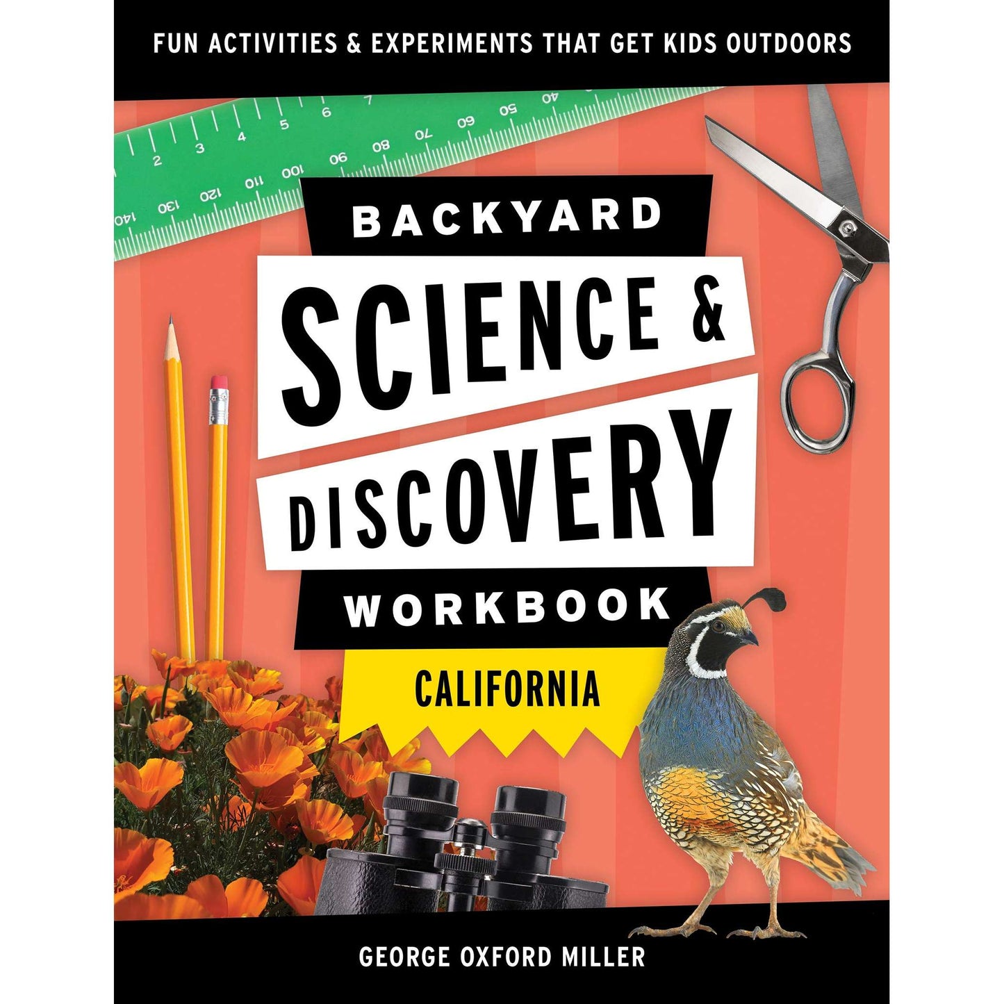 Paradise Clay AVK112 Backyard Science & Discovery Workbook: California: Fun Activities & Experiments That Get Kids Outdoors - Book