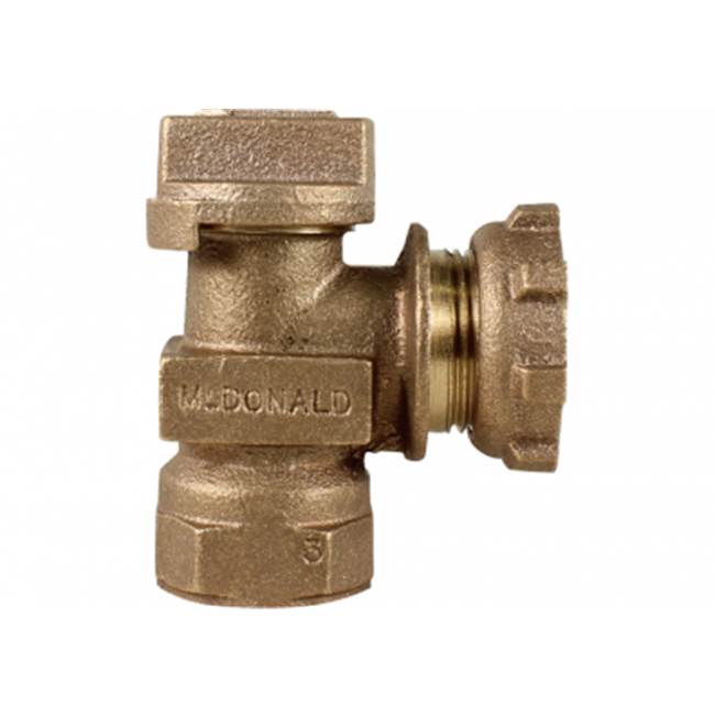 A.Y. McDonald 5133-333 74604Y 1X02 Angle Plug Valve Fnpt X Yoke -Nl