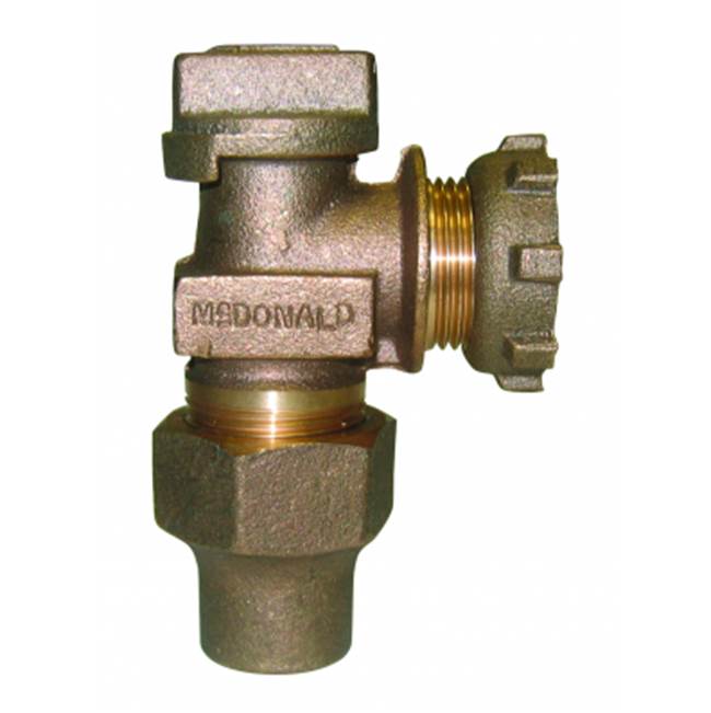 A.Y. McDonald 5133-335 74602Y 1X02 Angle Plug Valve Flarexyoke -Nl