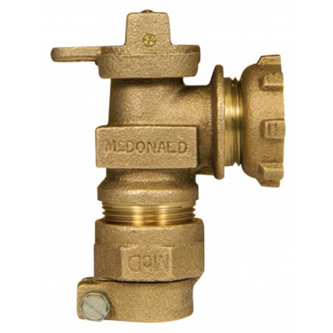 A.Y. McDonald 5133-345 74602Y-22 1X01 Angle Plug Valve Cts X Yoke -Nl