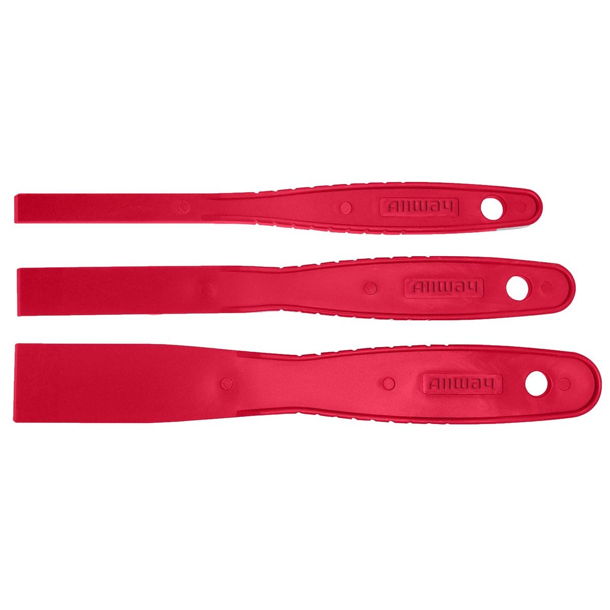 Allway SD3 3-Piece Celcon Putty Knife Set, 3/8″, 5/8″, 1″