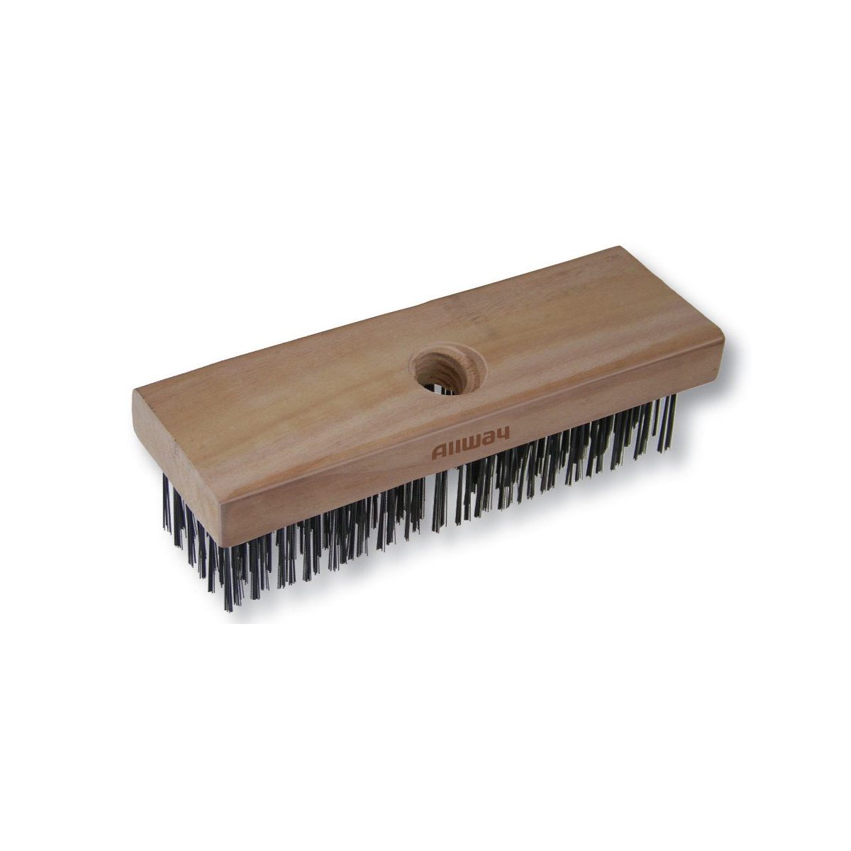 Allway WB619 Wood Handle Wire Brush – 6×19
