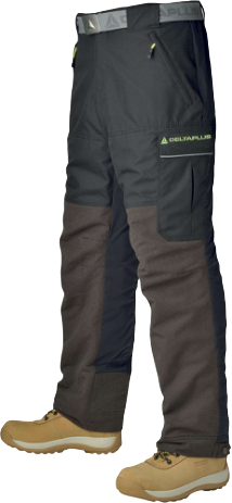 Delta Plus WELJEAP1XL32 ArborPants™ Series 1, Black, Prolar Lite, UL Certified, X-Large, 41"-47" waist, 32" Inseam.