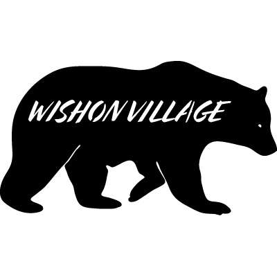 Paradise Clay CMG085 Bear w/ Wishon Village MAGNET