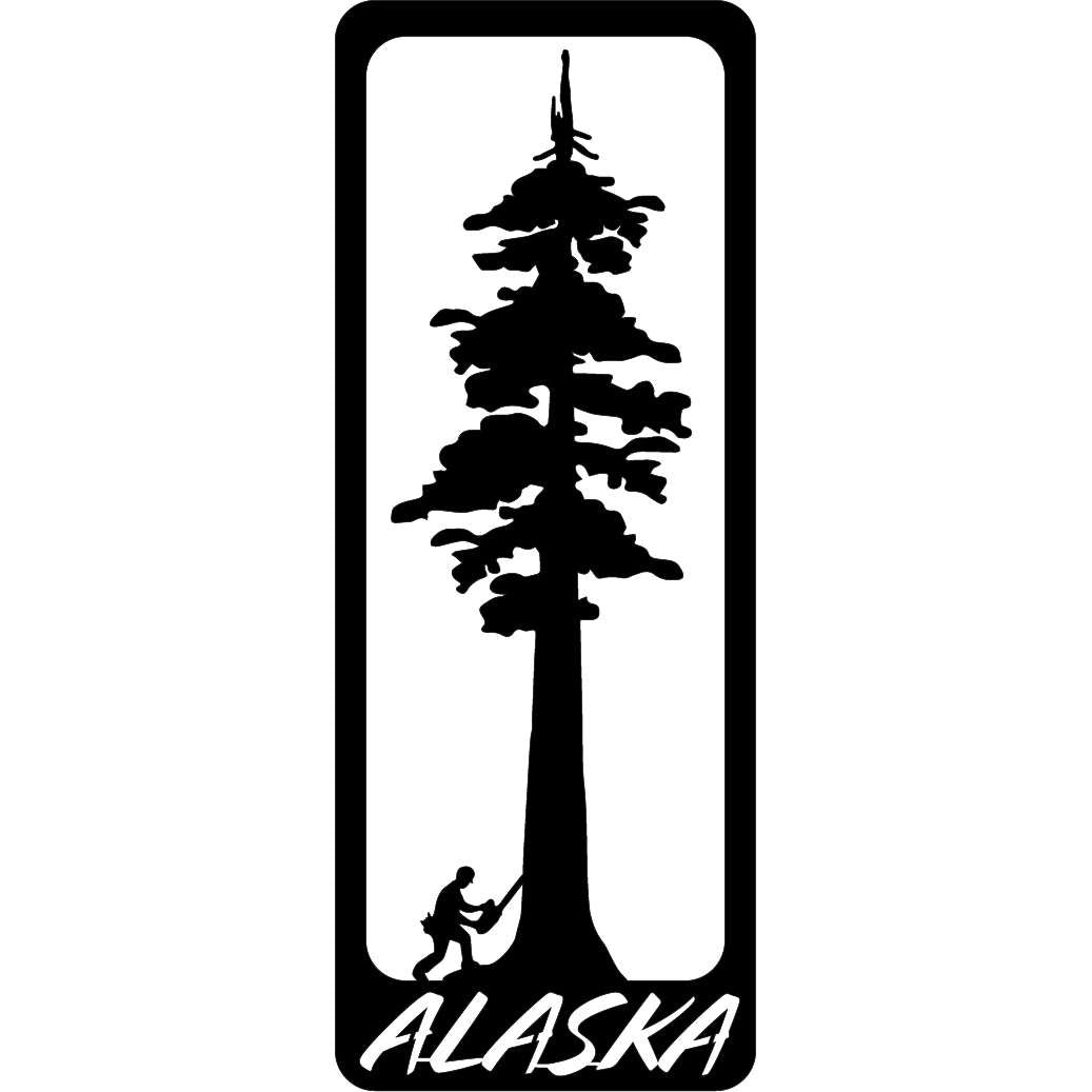 Paradise Clay CMG103 Redwood w/ Logger & Alaska MAGNET