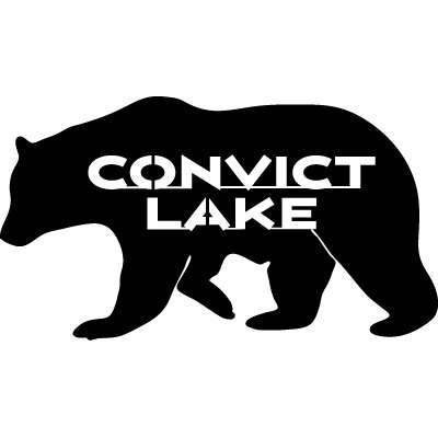 Paradise Clay CMG073 Bear w/ Convict Lake MAGNET