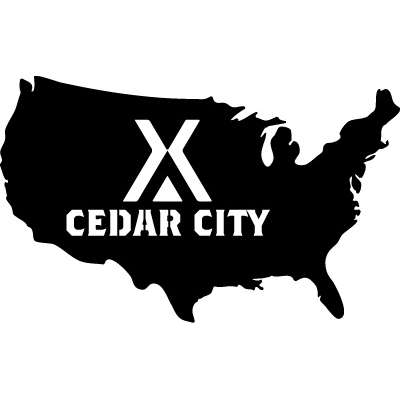 Paradise Clay CMG126 USA Cedar City KOA MAGNET