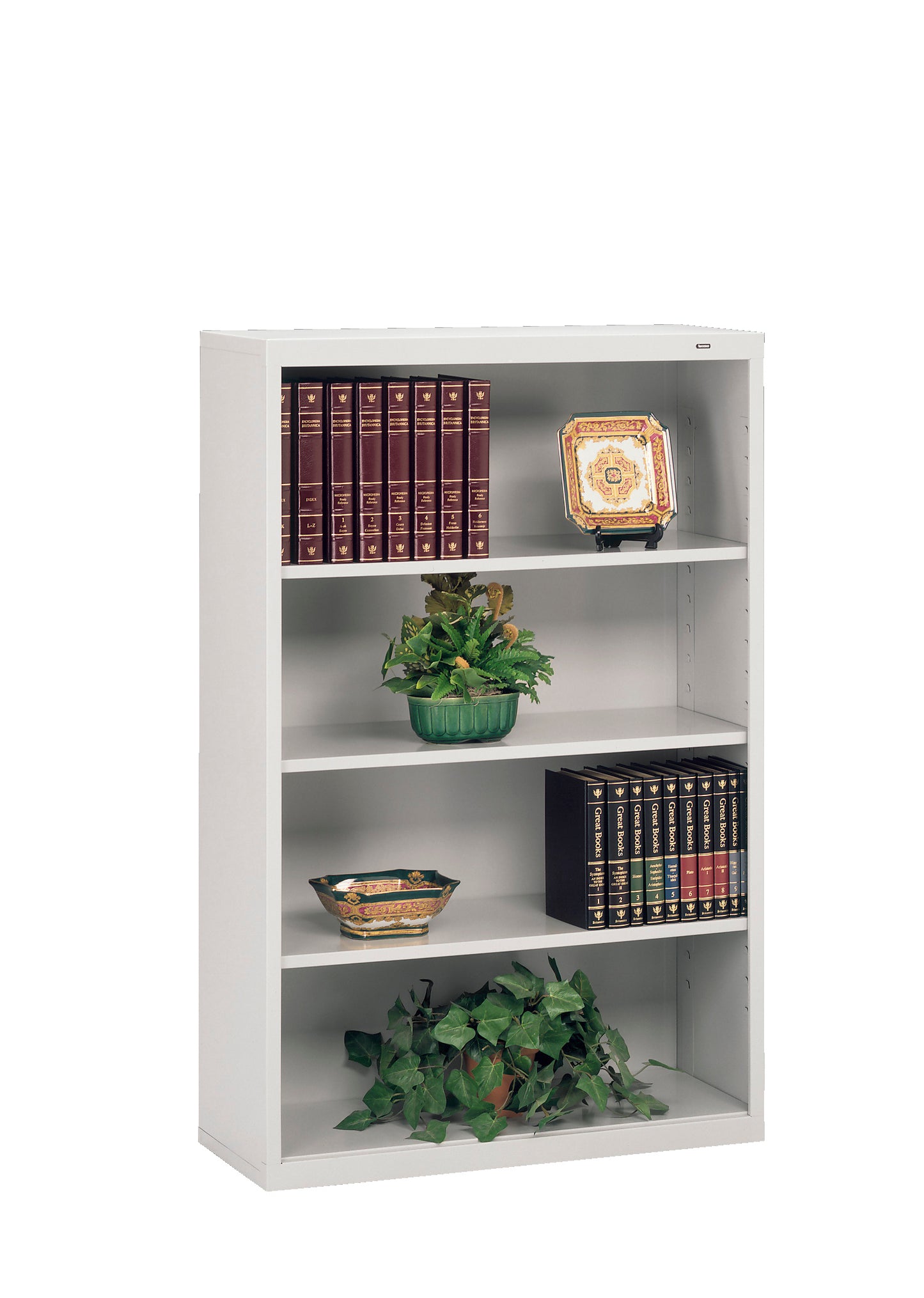 Tennsco B-53 13.5" Deep Welded Bookcase - 52" High
