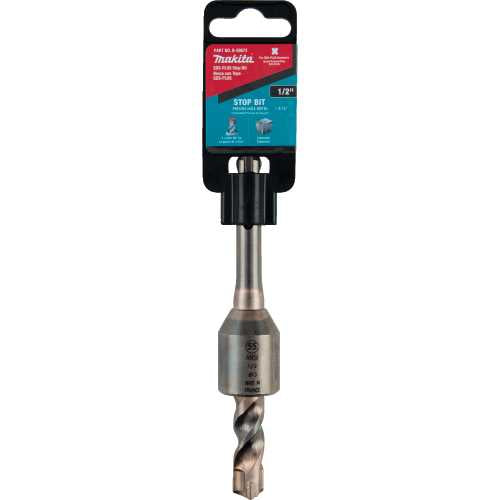 Makita B-68672 1/2" x 1‘9/16" x 5" SDS‘PLUS Stop Bit, 3‘Cutter