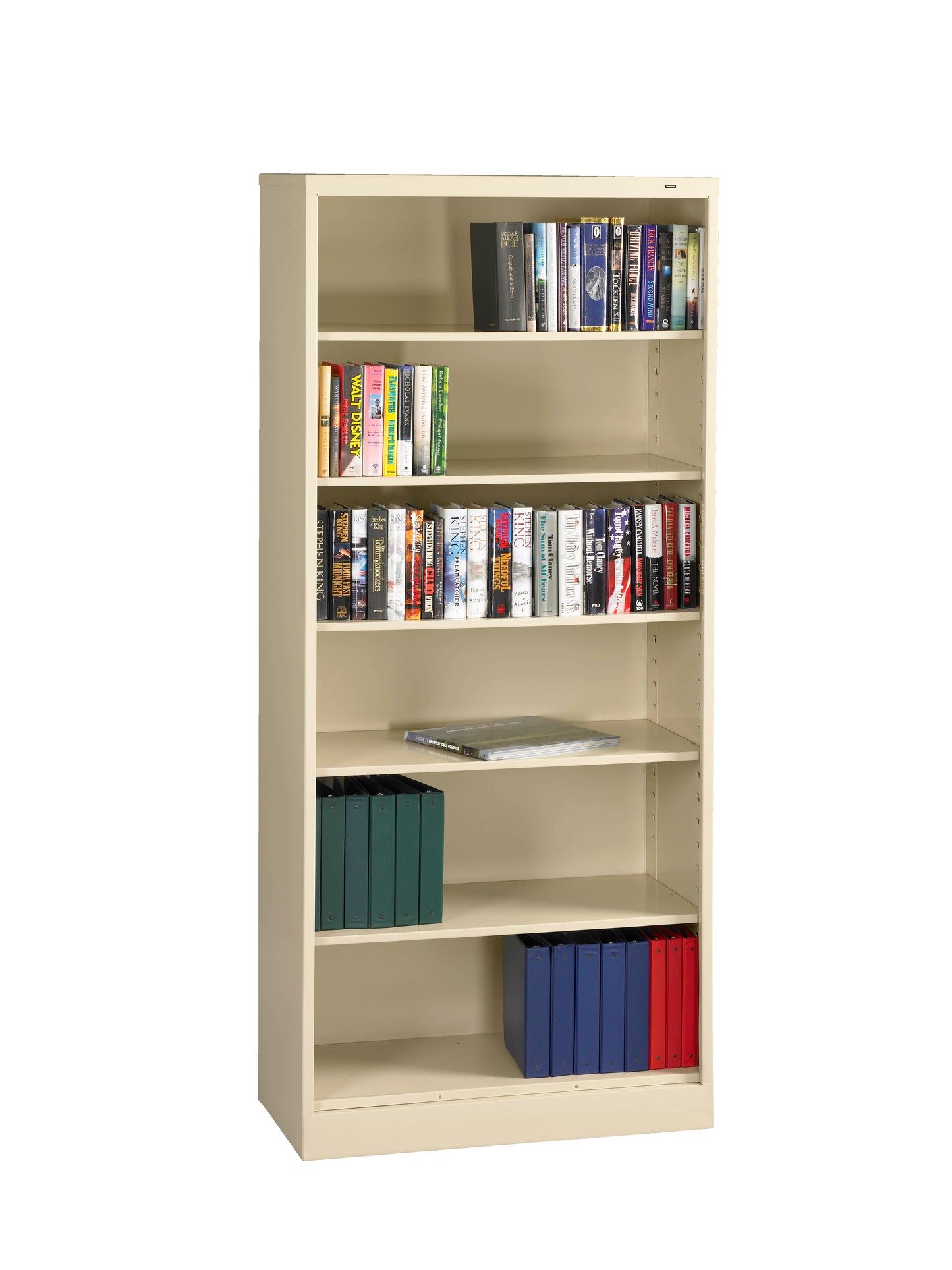 Tennsco BC18-84 18" Deep Welded Bookcase - 84" High